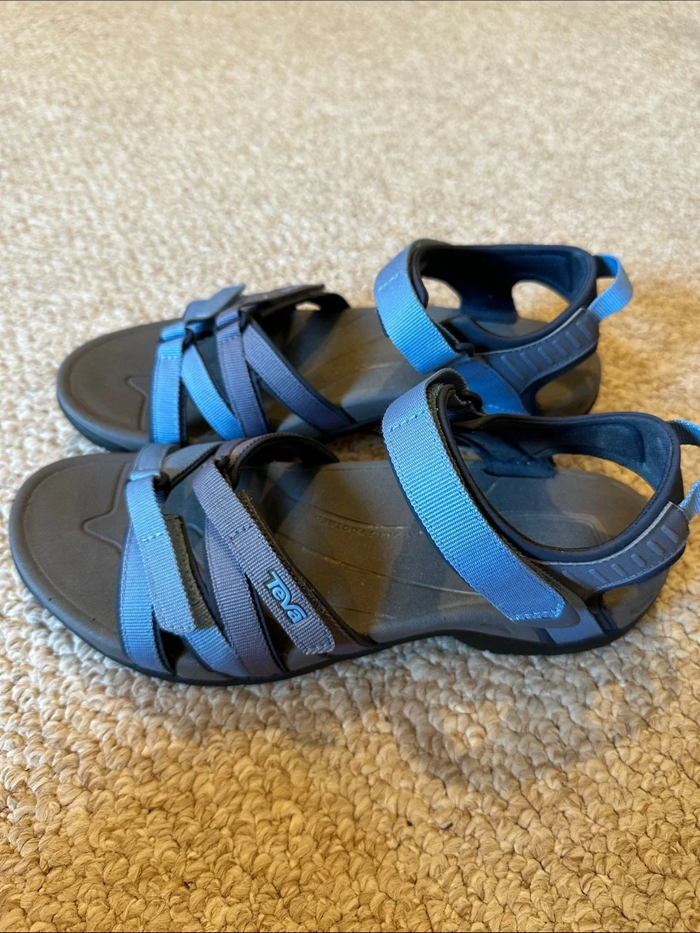 Teva Kids Blue and Navy Multi-Strap Sport Sandals